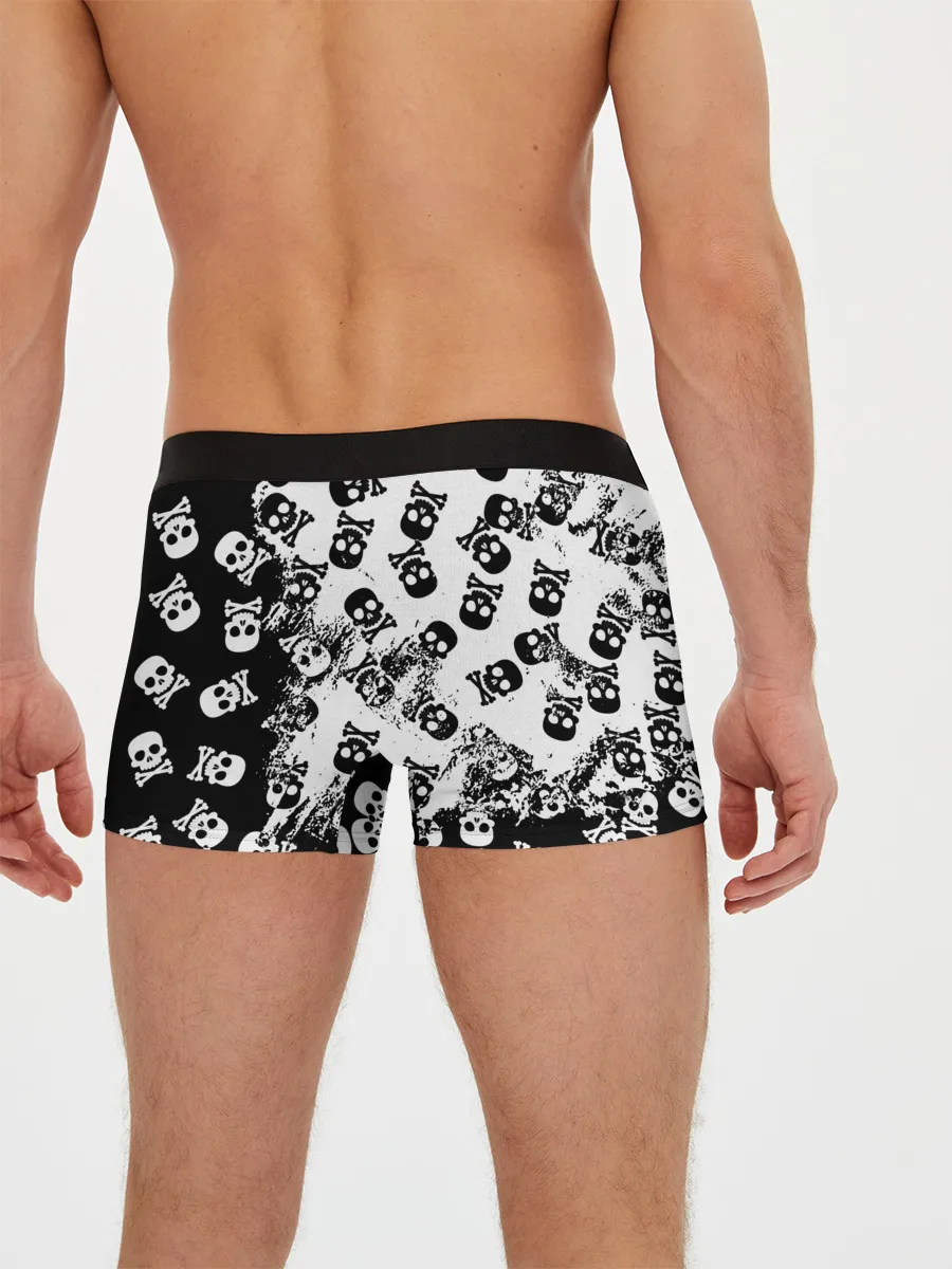 Мужские трусы боксеры / Черепа