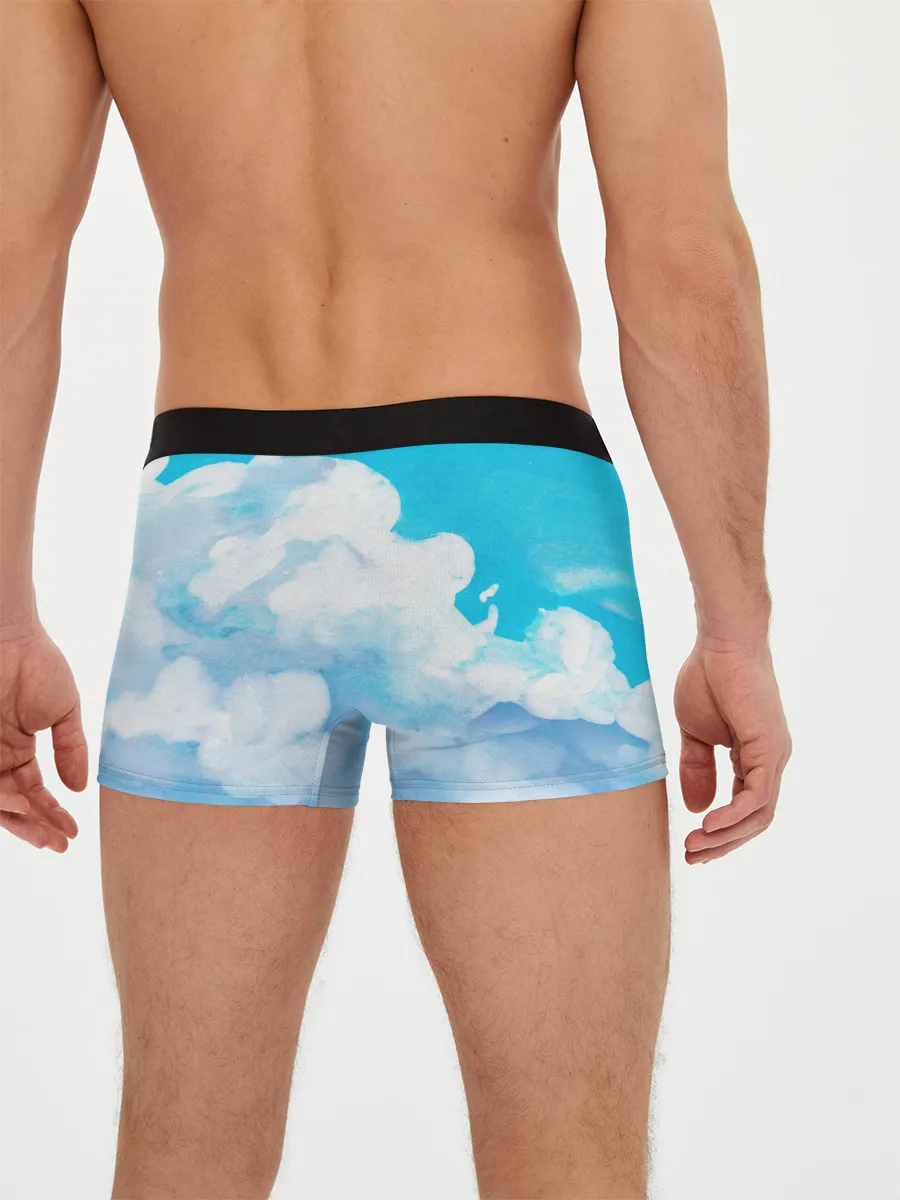 Мужские трусы боксеры / Акварельный Мем