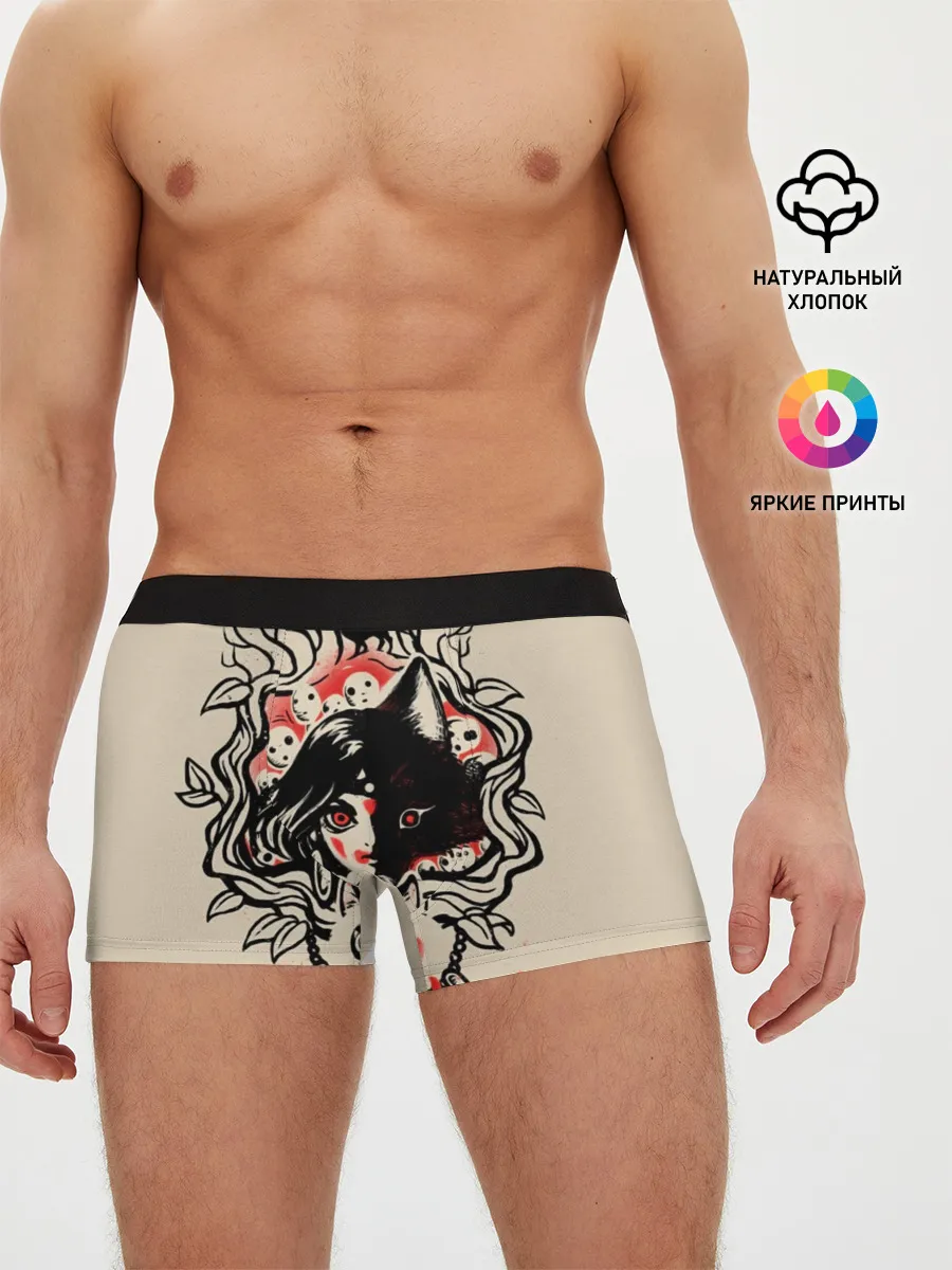 Мужские трусы боксеры / Принцесса Мононоке