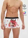 Мужские трусы боксеры / ОТЕЛЬ ХАЗБИН НОВОГОДНИЙ