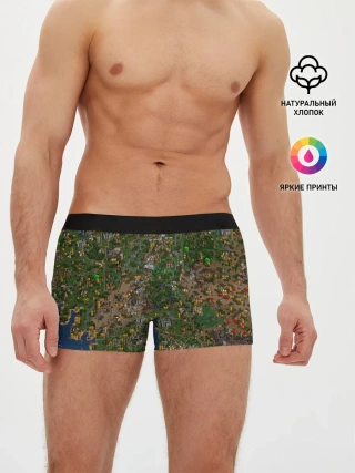 Мужские трусы боксеры / Карта в Heroes 3