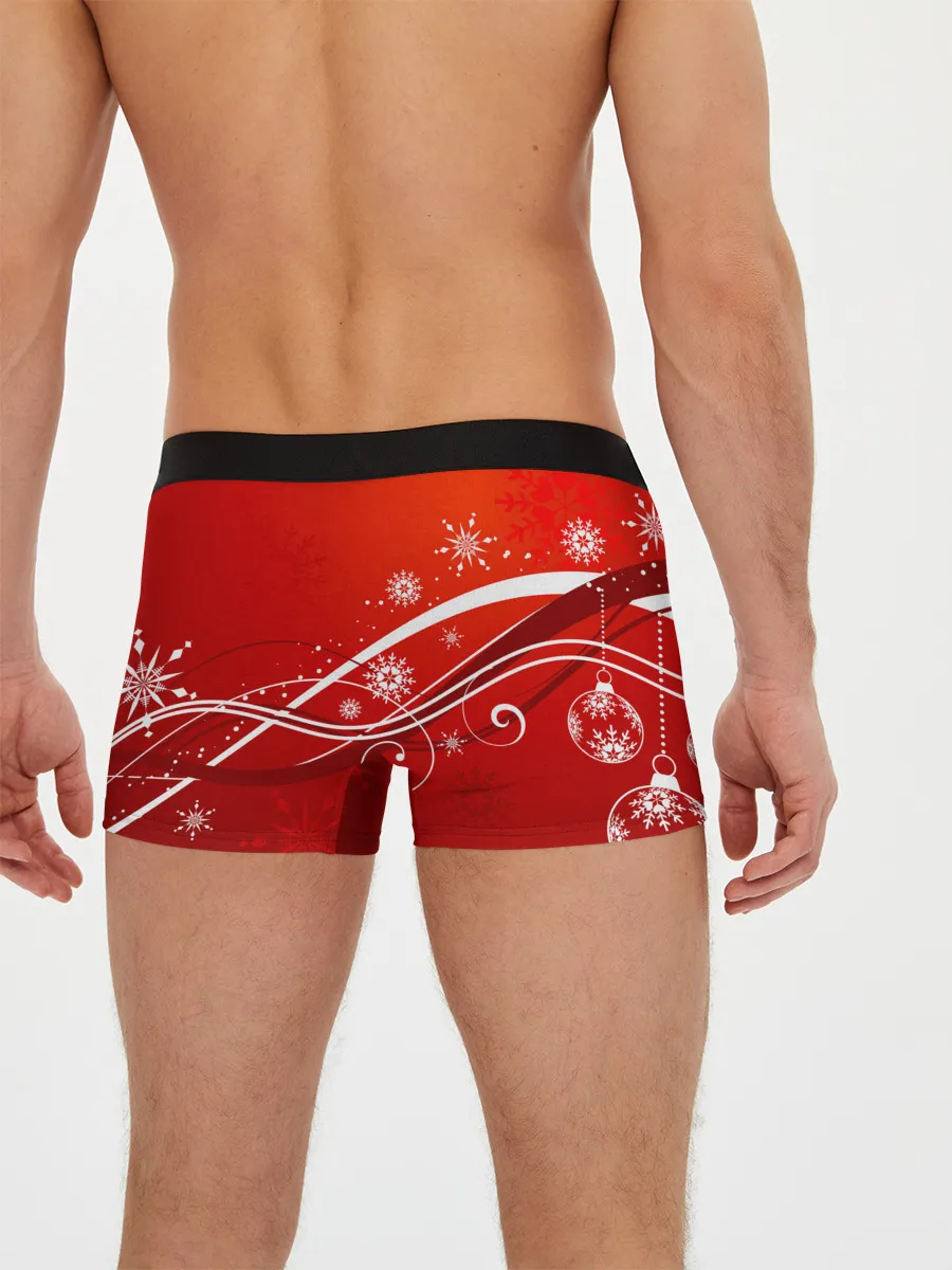 Мужские трусы боксеры / Отель хазбин Новогодний