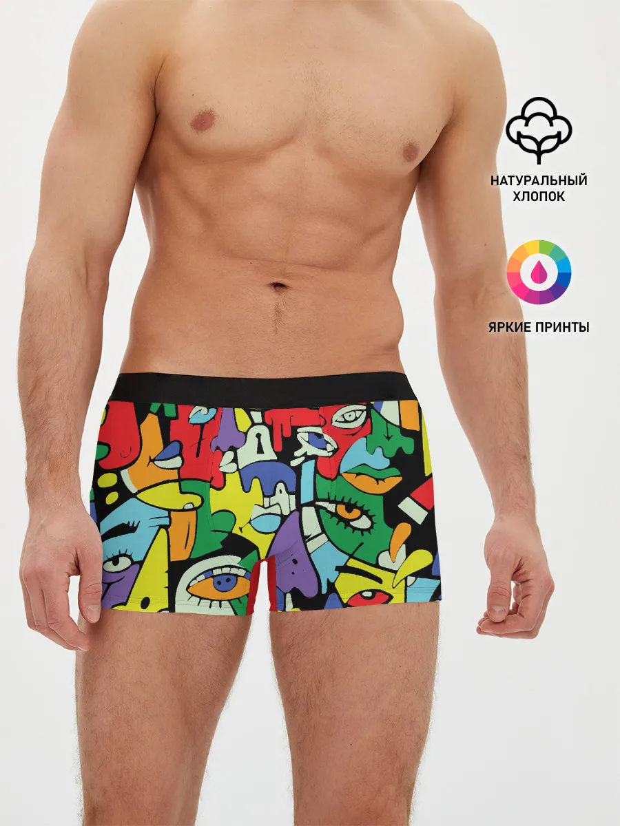 Мужские трусы боксеры / MNOGOLICE