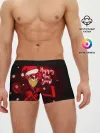 Мужские трусы боксеры / Новогодний Отель Хазбин