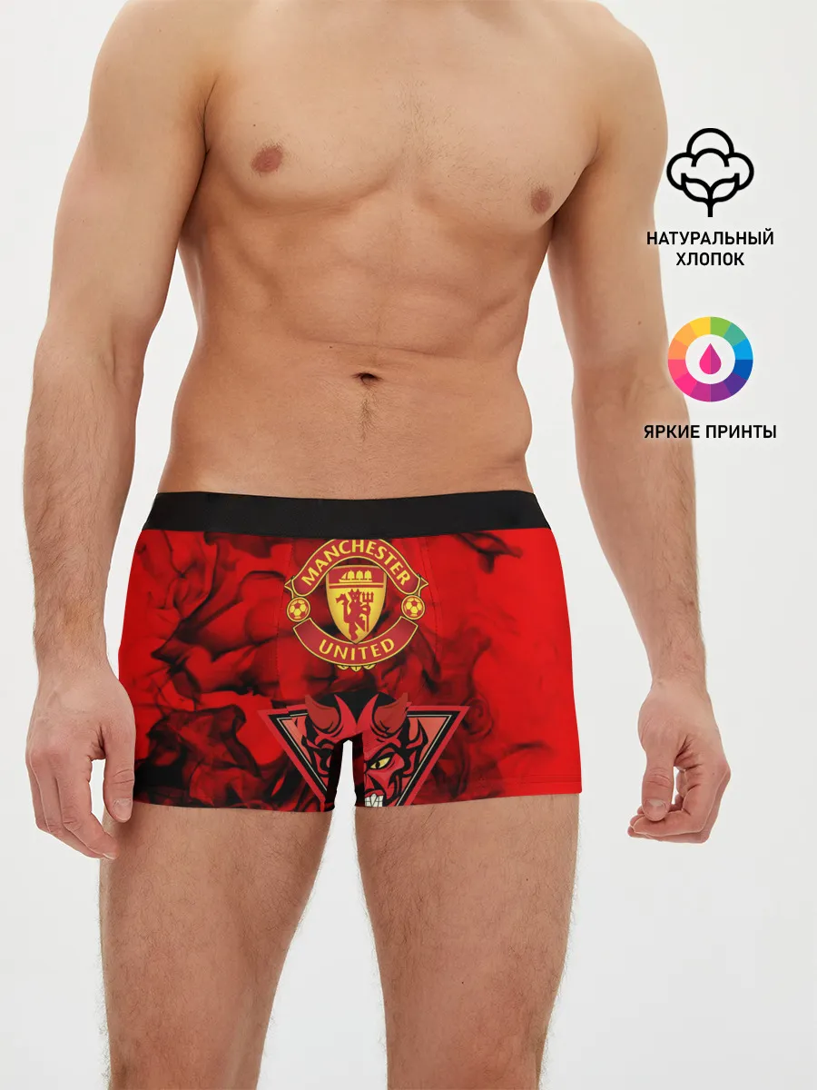 Мужские трусы боксеры / Manchester United