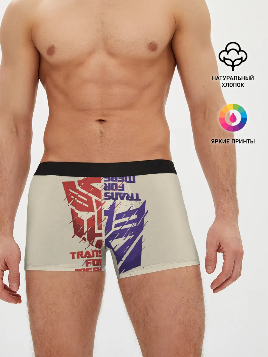 Мужские трусы боксеры / Transformers