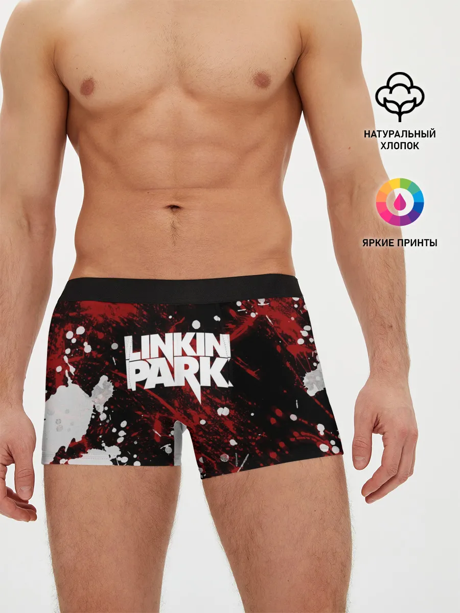 Мужские трусы боксеры / Linkin Park