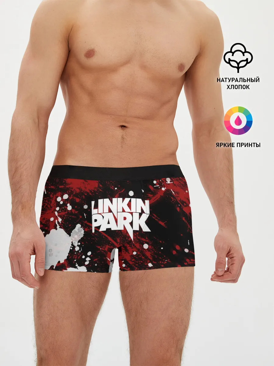 Мужские трусы боксеры / Linkin Park