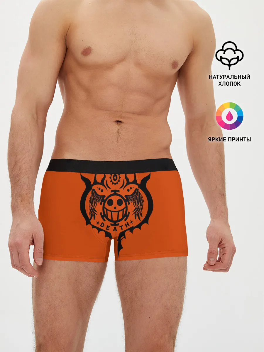 Мужские трусы боксеры / сердце One Piece