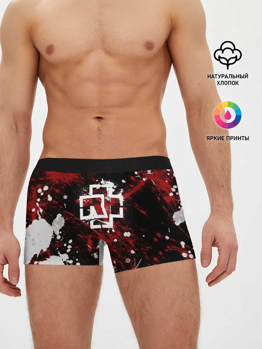 Мужские трусы боксеры / Rammstein