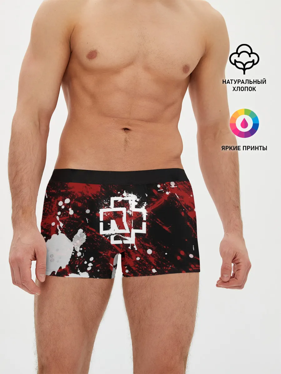 Мужские трусы боксеры / Rammstein