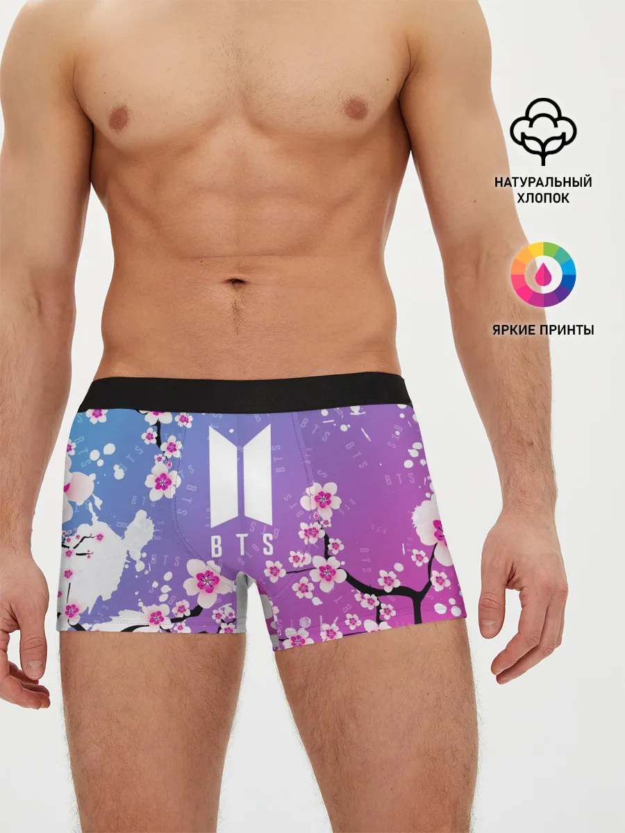 Мужские трусы боксеры / BTS
