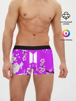 Мужские трусы боксеры / BTS