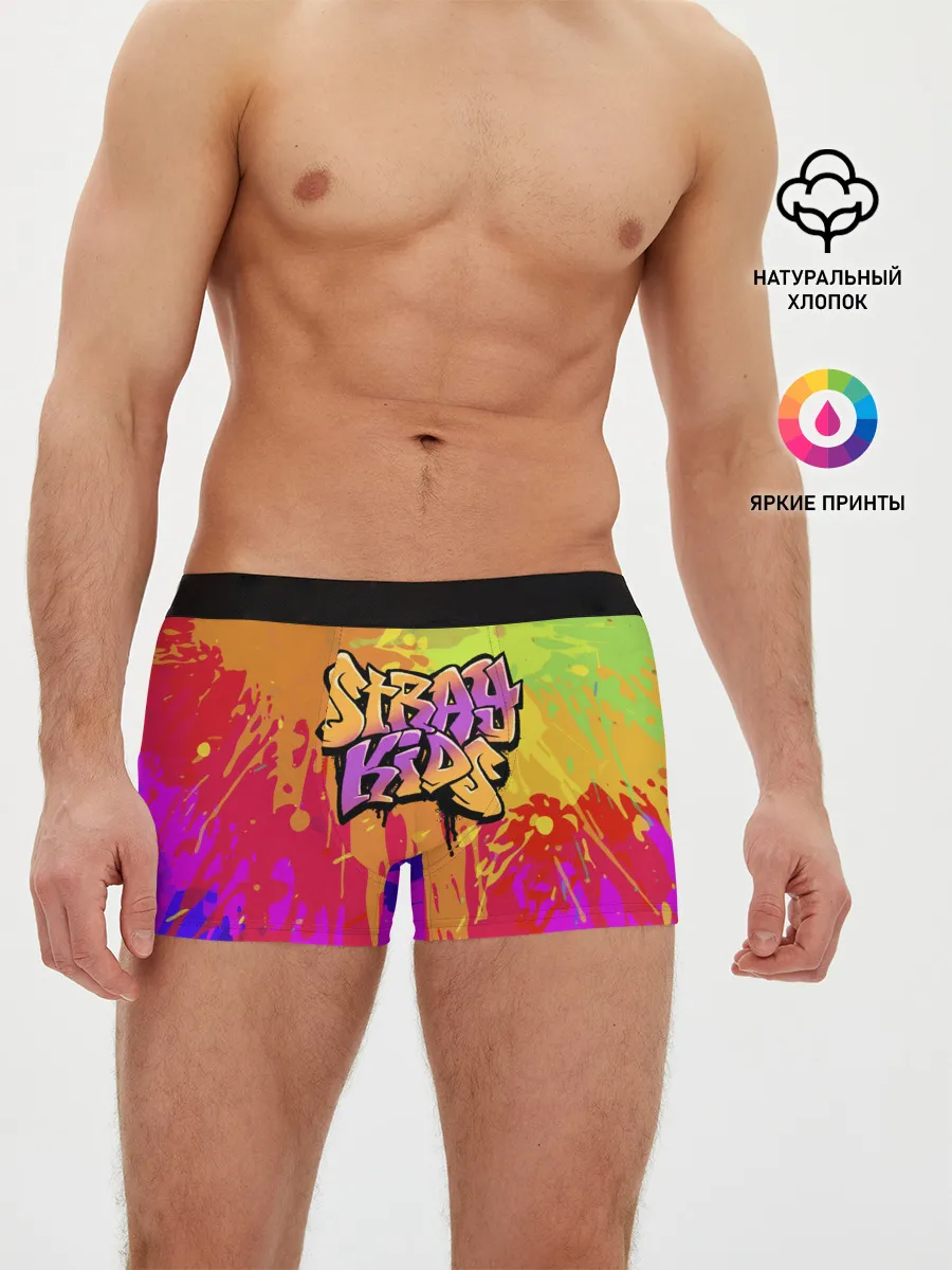 Мужские трусы боксеры / Stray Kids