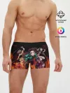 Мужские трусы боксеры / Kimetsu no Yaiba в огне