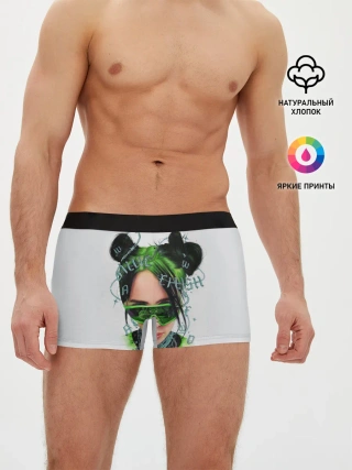 Мужские трусы боксеры / BILLIE EILISH