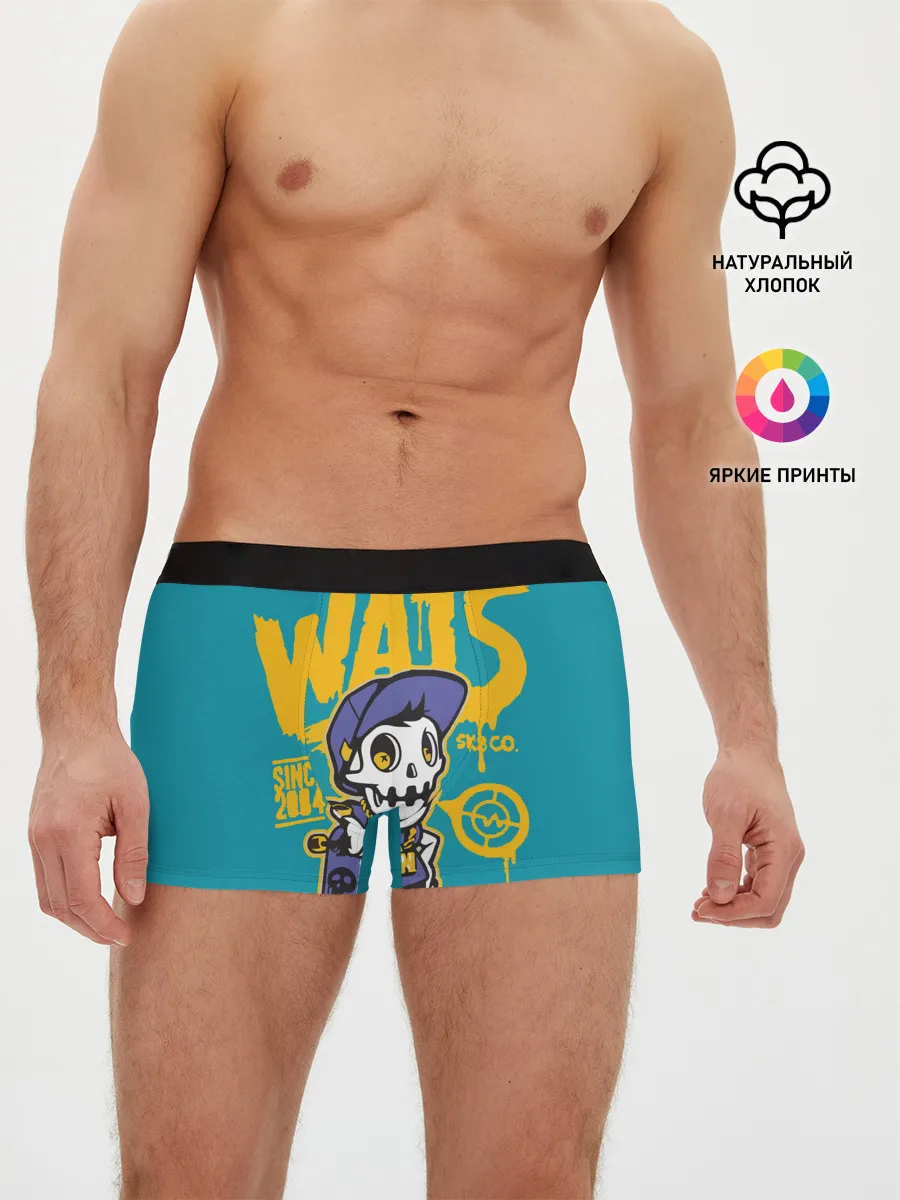 Мужские трусы боксеры / Граффити Wats