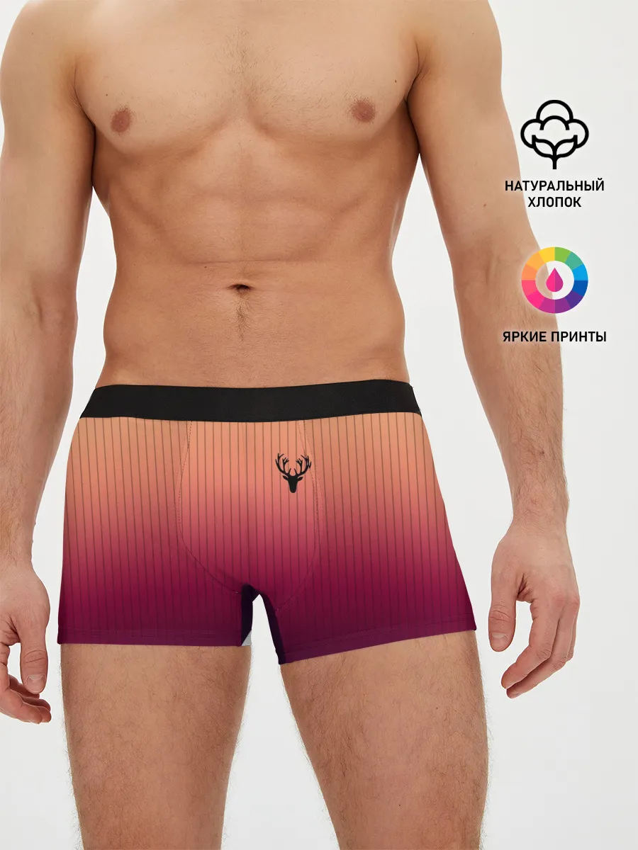 Мужские трусы боксеры / The Gradient Of Deer
