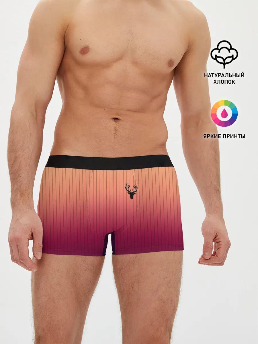 Мужские трусы боксеры / The Gradient Of Deer