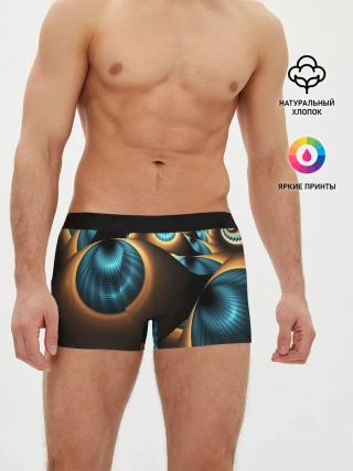 Мужские трусы боксеры / 3D FRACTAL