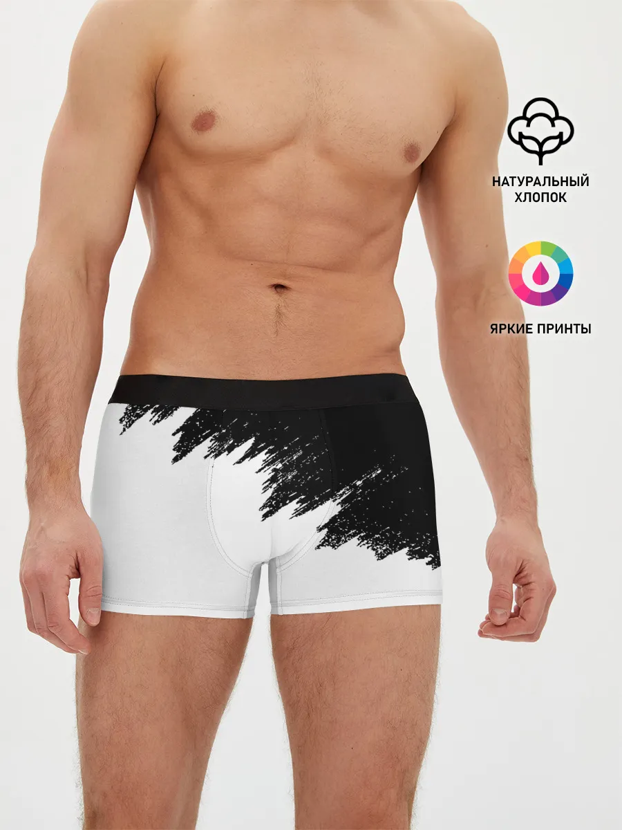 Мужские трусы боксеры / КРАСКА И НИЧЕГО ЛИШНЕГО!