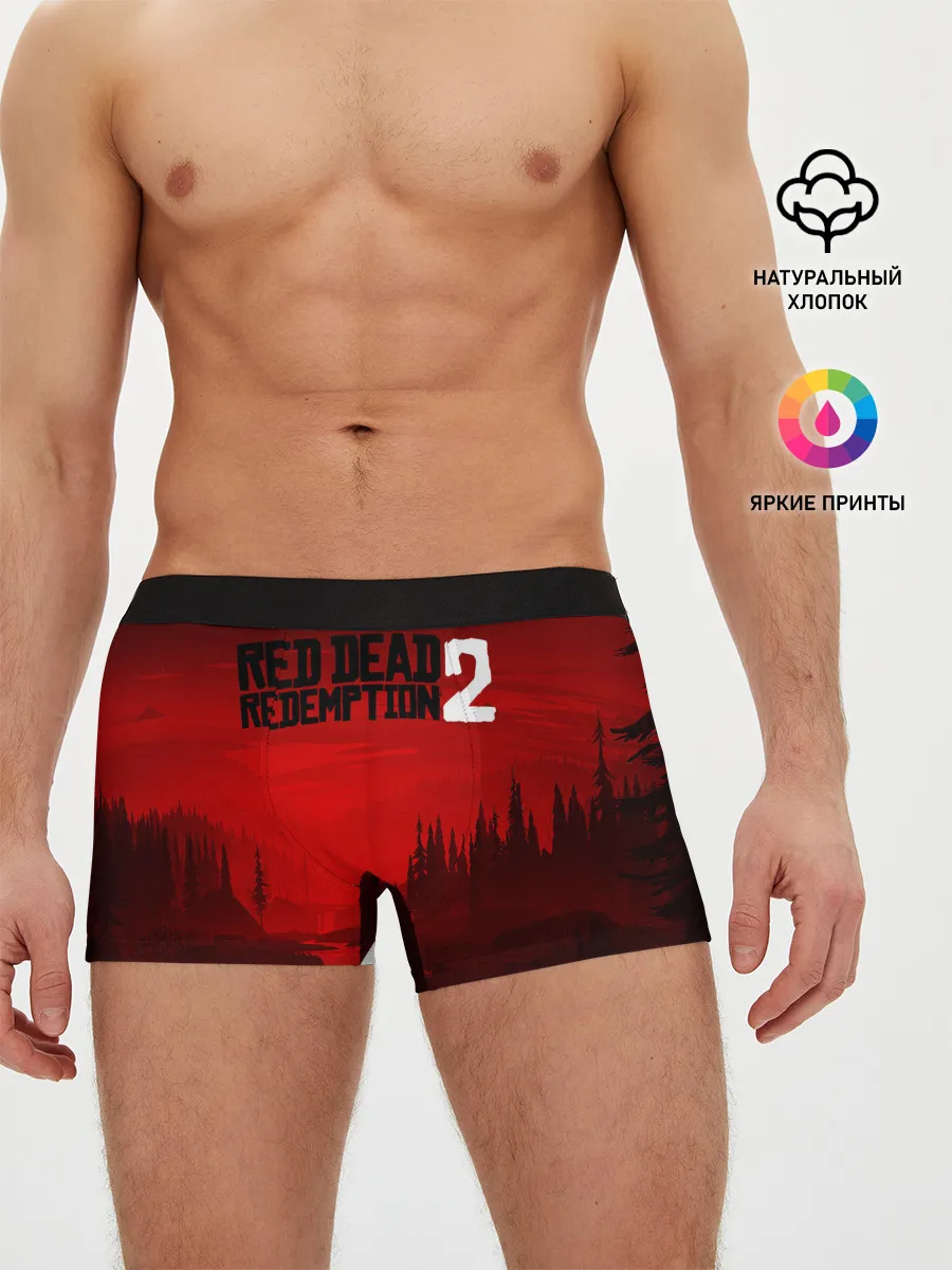 Мужские трусы боксеры / Red Dead Redemption 2