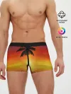 Мужские трусы боксеры / ТРОПИЧЕСКИЕ ПАЛЬМЫ.