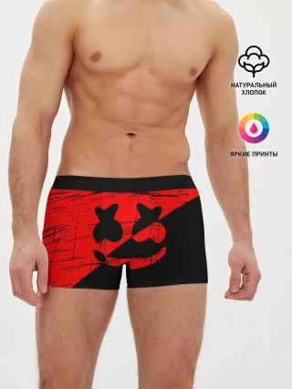 Мужские трусы боксеры / FORTNITE MARSHMELLO.