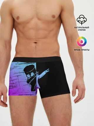 Мужские трусы боксеры / FORTNITE MARSHMELLO.
