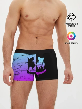 Мужские трусы боксеры / FORTNITE MARSHMELLO.