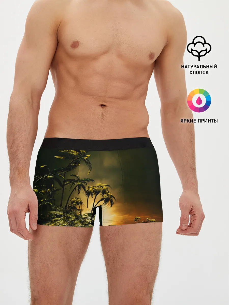 Мужские трусы боксеры / РАЙСКИЙ ОСТРОВ
