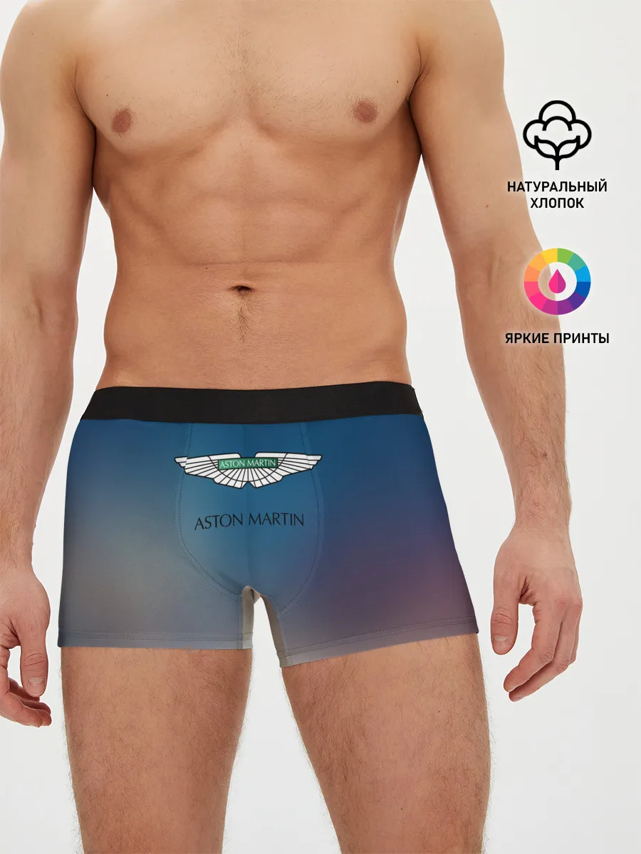 Мужские трусы боксеры / aston martin