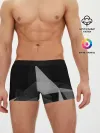 Мужские трусы боксеры / Camo - Black & White
