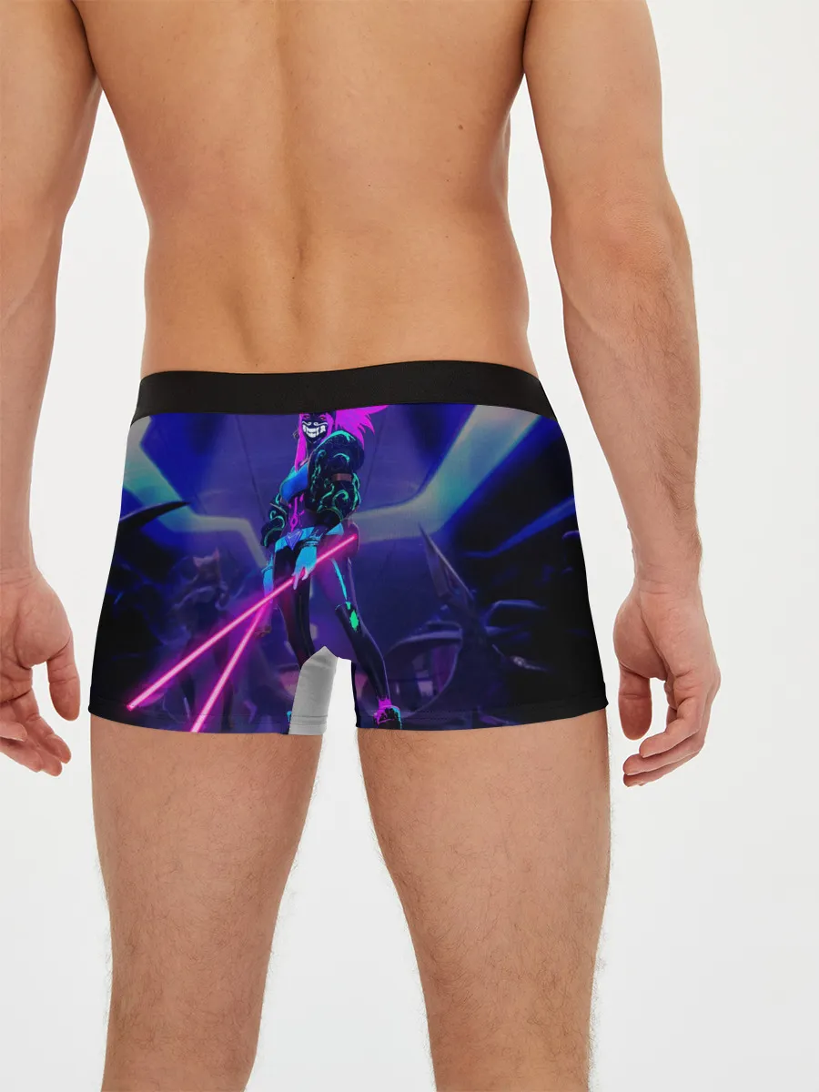 Мужские трусы боксеры / League of legends Akali KDA