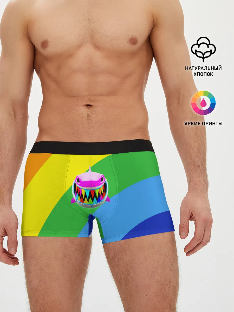 Мужские трусы боксеры / 6ix9ine