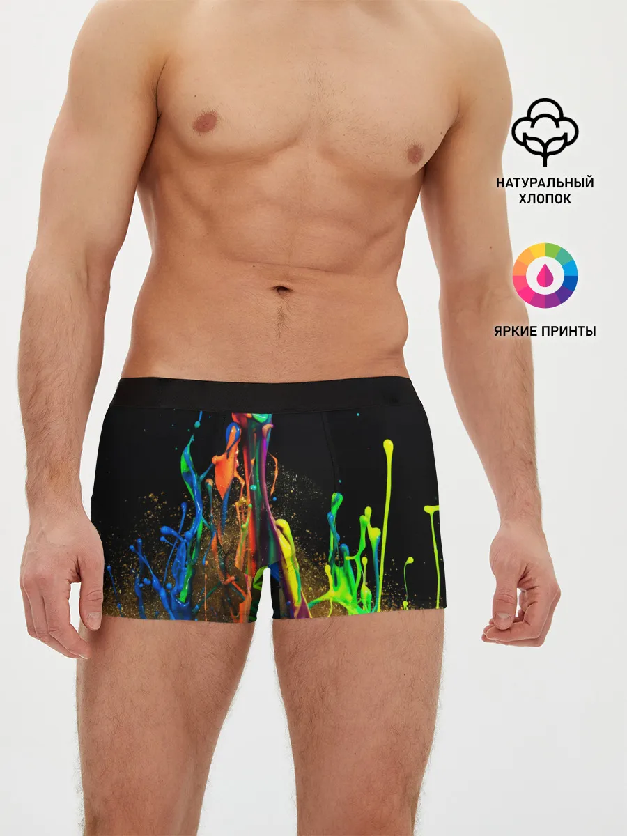 Мужские трусы боксеры / КРАСКИ