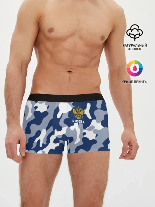 Мужские трусы боксеры / RUSSIA / РОССИЯ