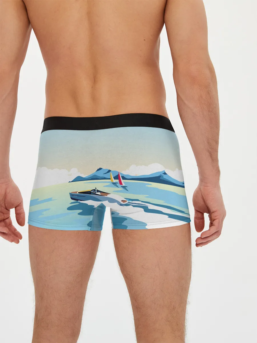 Мужские трусы боксеры / Лето