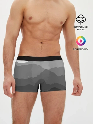 Мужские трусы боксеры / горы