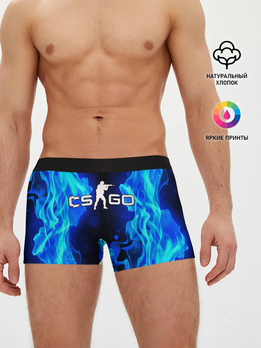 Мужские трусы боксеры / COUNTER STRIKE