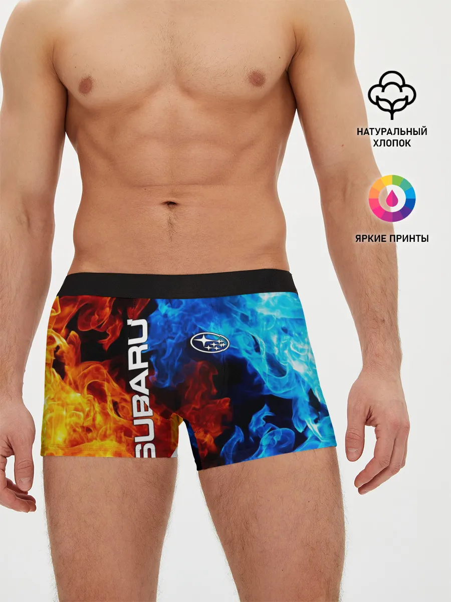 Мужские трусы боксеры / SUBARU