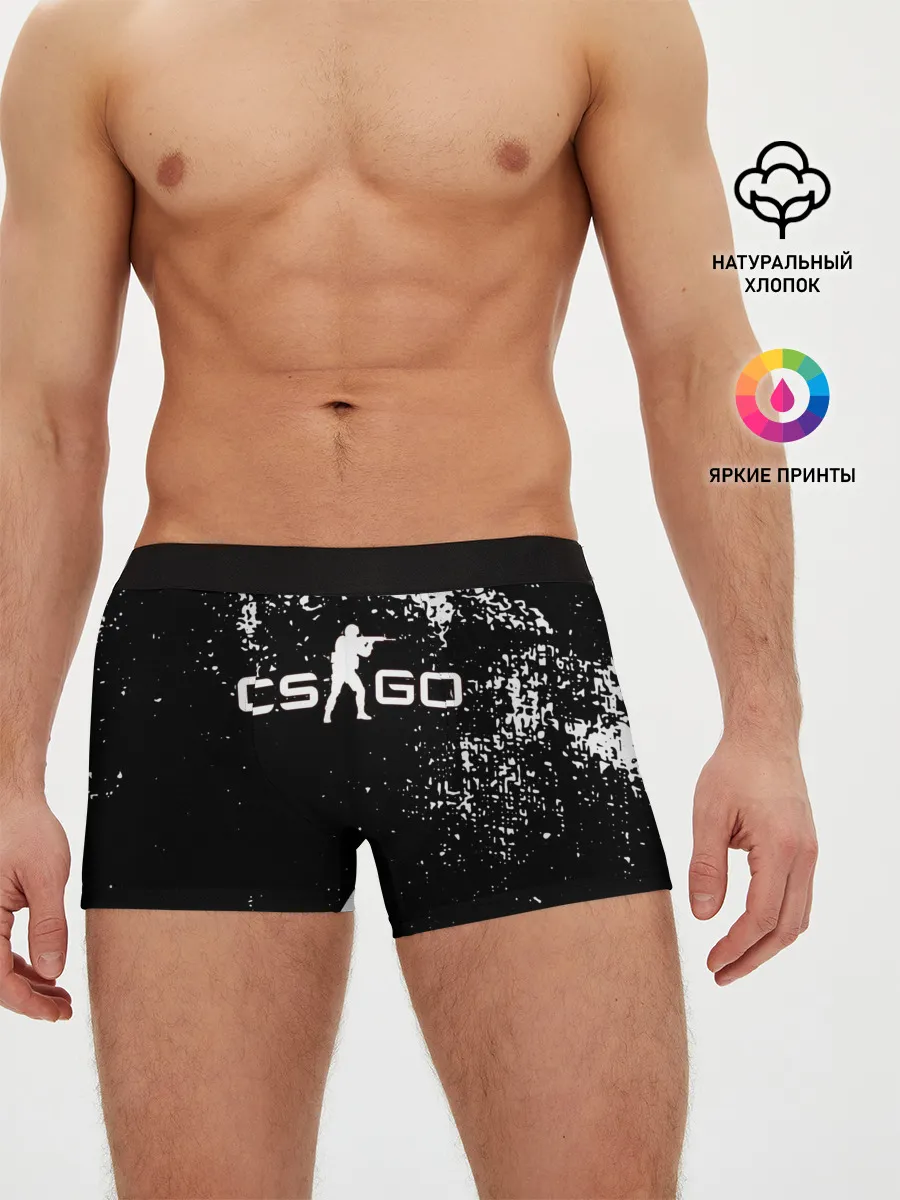 Мужские трусы боксеры / COUNTER STRIKE