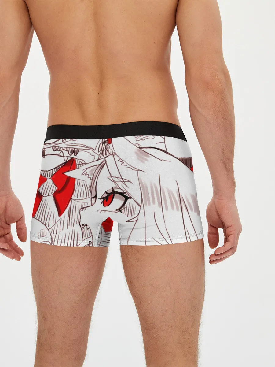 Мужские трусы боксеры / Люцифер. HELLTAKER