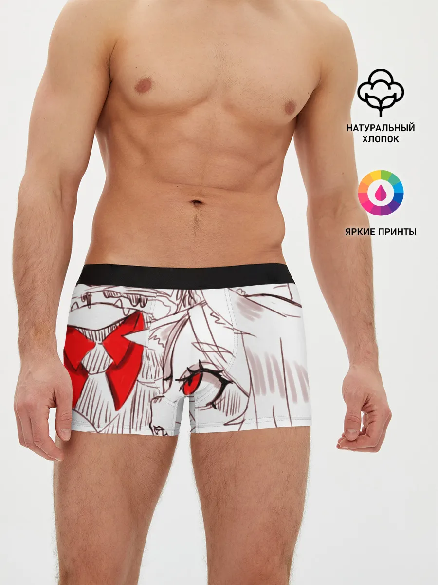 Мужские трусы боксеры / Люцифер. HELLTAKER