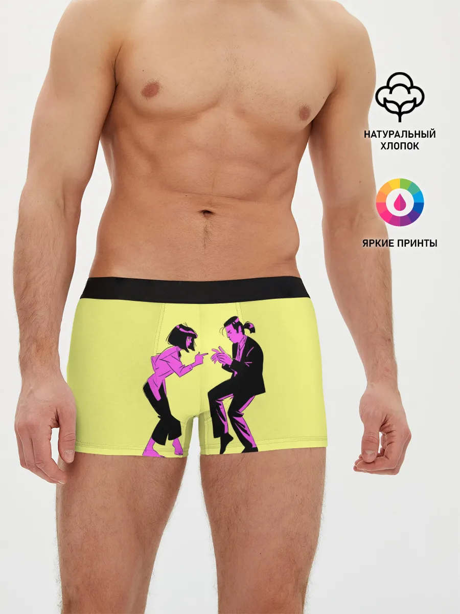 Мужские трусы боксеры / Криминальное чтиво