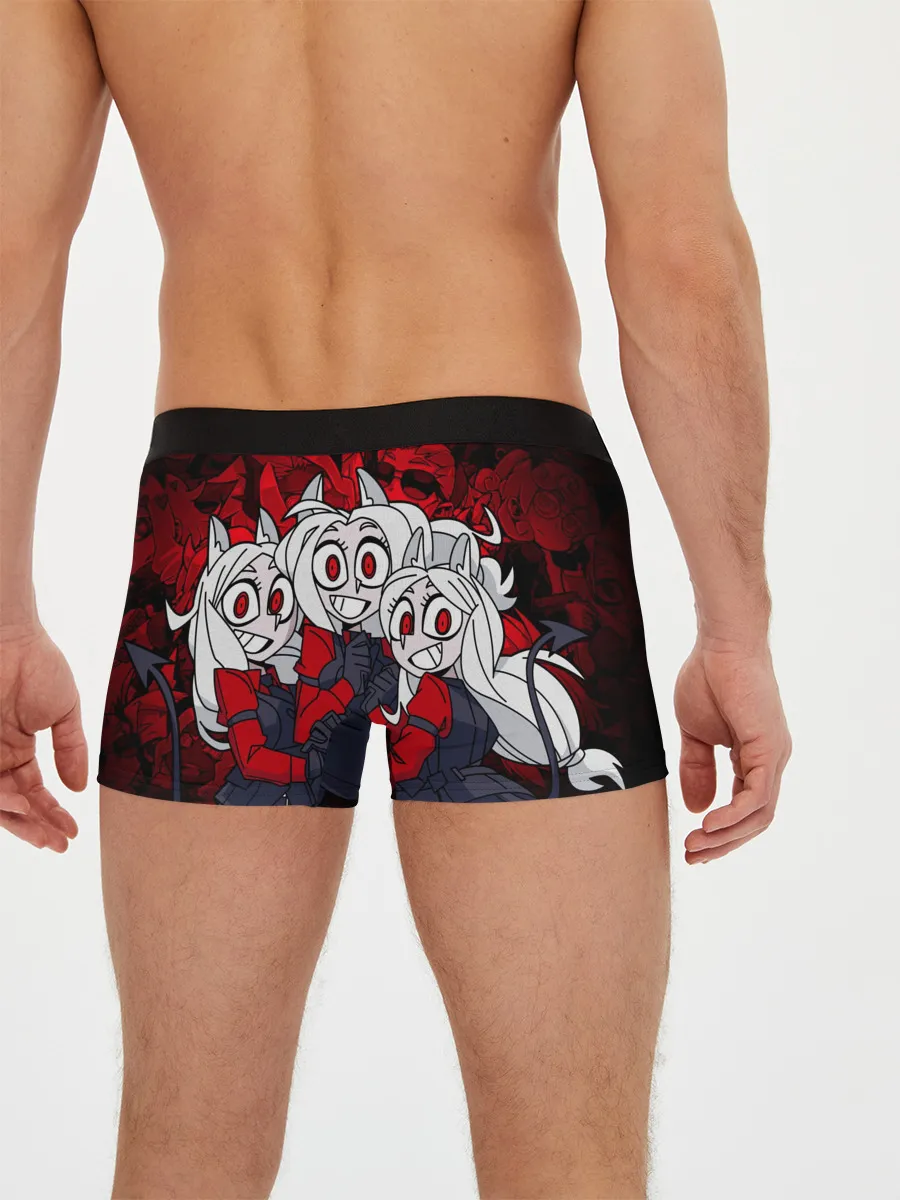 Мужские трусы боксеры / HELLTAKER CERBERUS