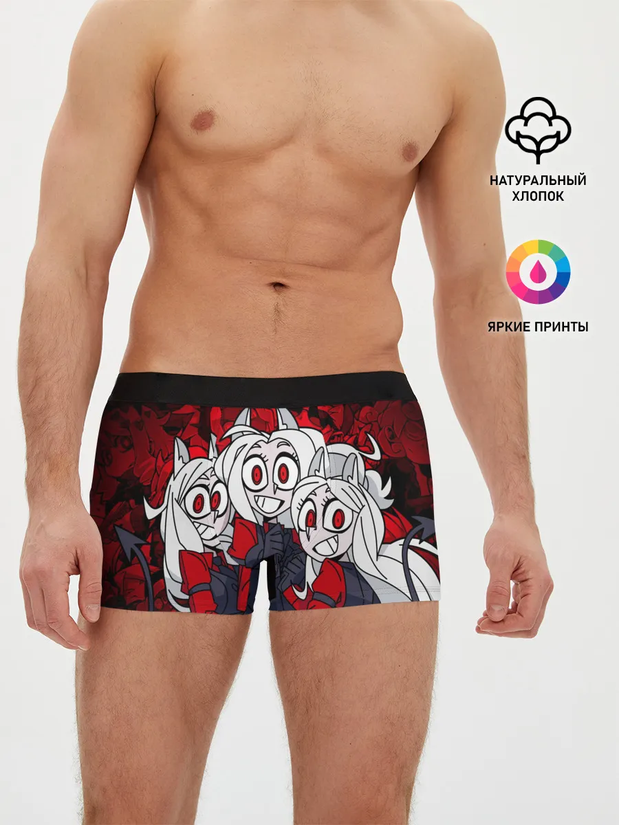 Мужские трусы боксеры / HELLTAKER CERBERUS