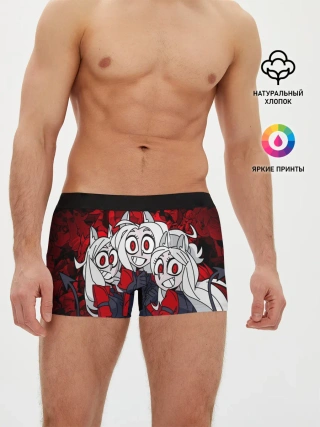 Мужские трусы боксеры / HELLTAKER CERBERUS