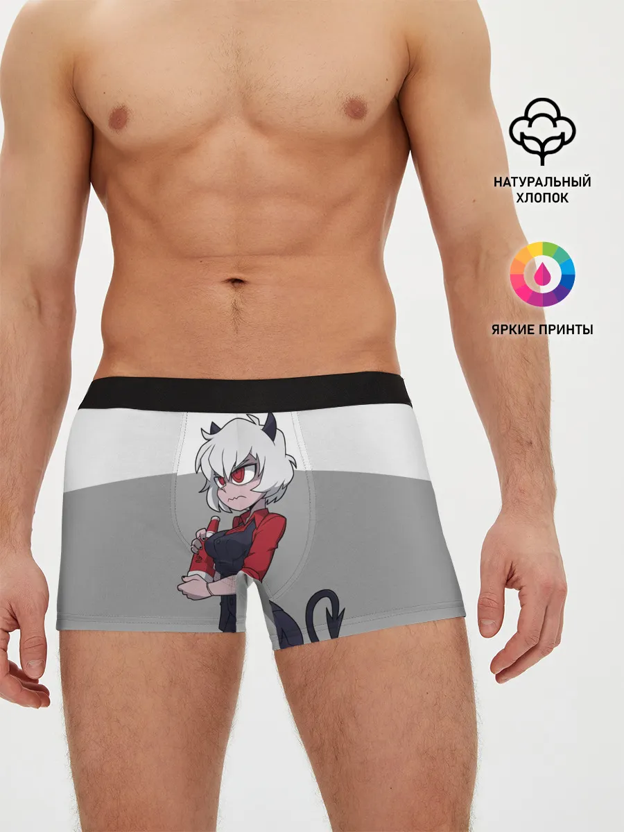 Мужские трусы боксеры / Сердитая Малина. HELLTAKER