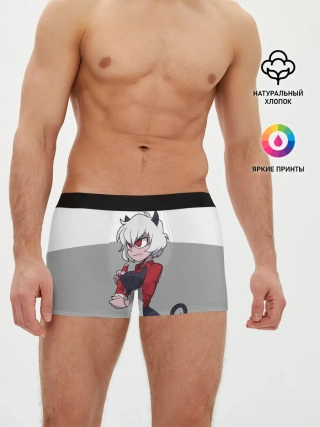 Мужские трусы боксеры / Сердитая Малина. HELLTAKER